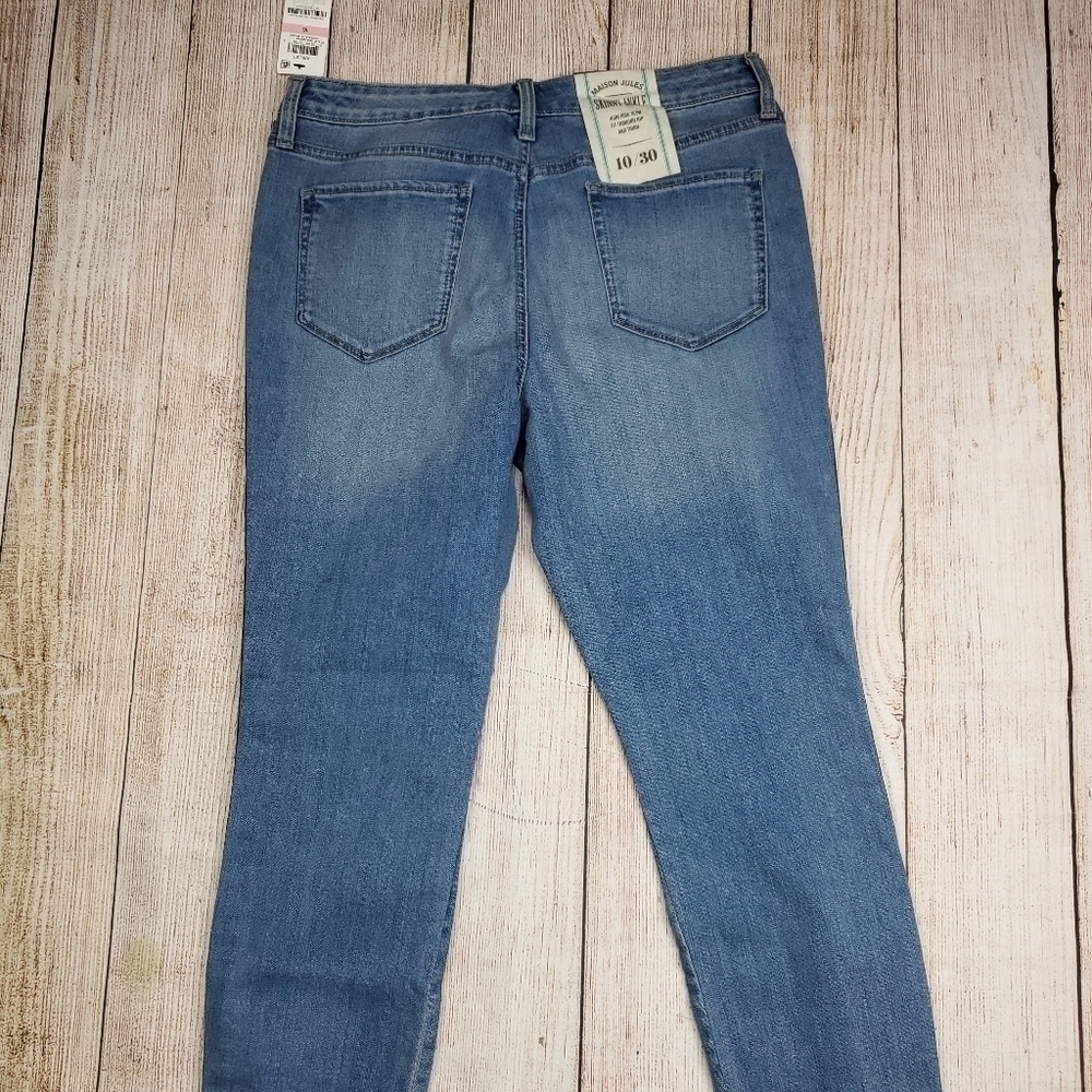MAISON Jules High Rise Skinny Jean's NWT‎ - Picture 5 of 8